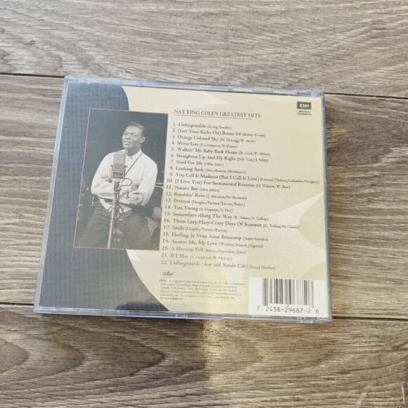 Nat King Cole: The Greatest Hits (CD 1994 Capital Records) Jazz - Picture 2 of 10